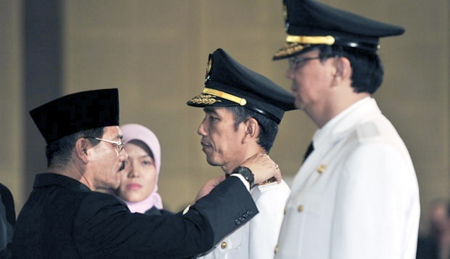 Dalam Sekejap Makan Gratis Di Pelantikan Jokowi-Basuki Ludes