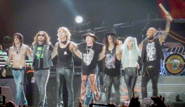 Guns N’Roses Konser di Ancol, Jakarta