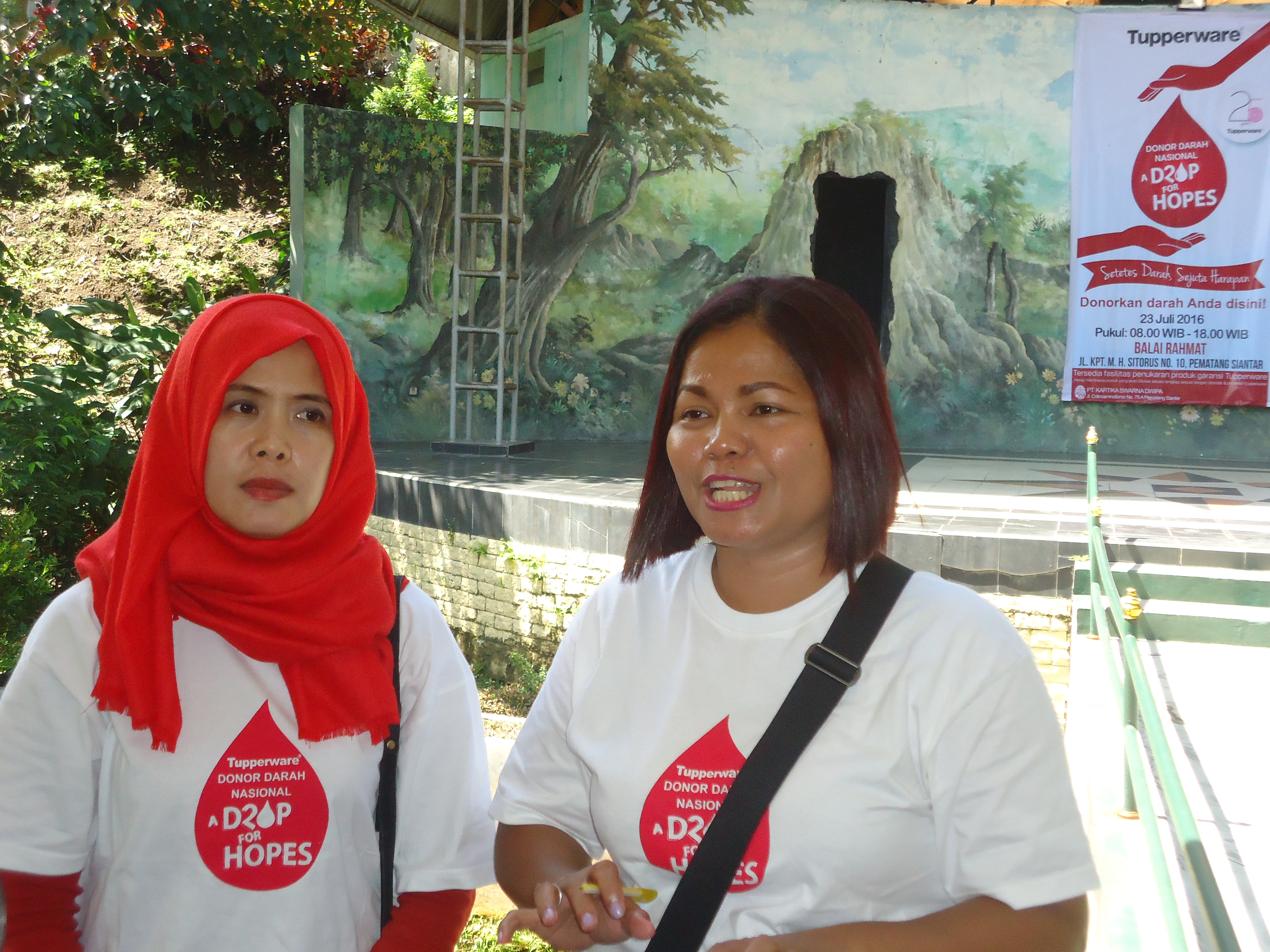 Sambut HUT Ke-25 Tupperware Cabang Siantar Gelar Aksi Donor Darah