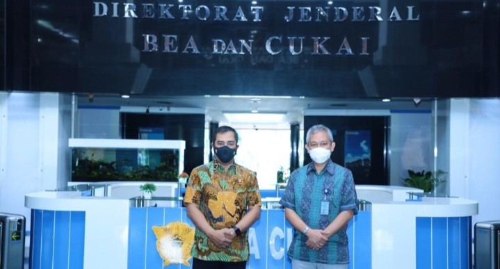 Kabareskrim Polri Silaturahmi ke Dirjen Bea Cukai, Bahas Sejumlah Kerja Sama