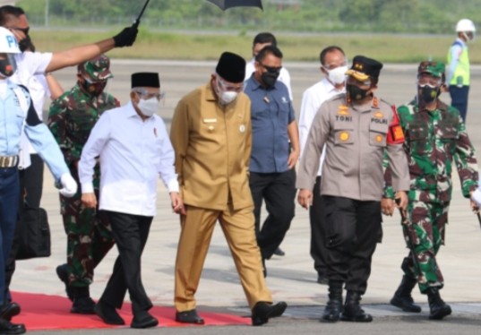 Wakil Presiden RI Kh. Ma’ruf Amin Kunker ke Kota Padang Pariaman