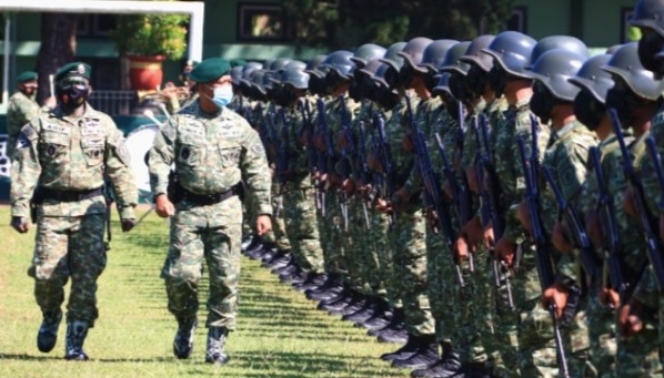 Kaskostrad Tutup Latihan Standarisasi Prajurit Kostrad Tersebar Gelombang XI TA 2021