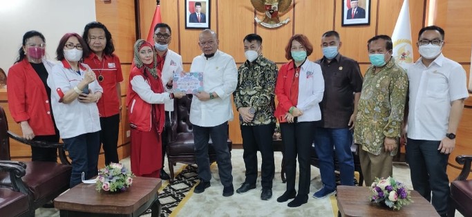 KDI, Benteng Indonesia, dan Benteng Jokowi Audiensi Bersama Ketua DPD RI LaNyalla Mattalitti