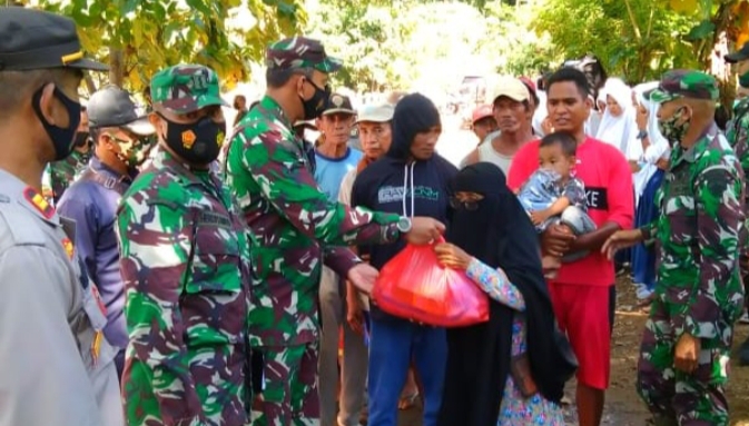 Danrem 162/WB Bangkitkan Bima Pasca Bencana, Gelar Buka Puasa Bersama