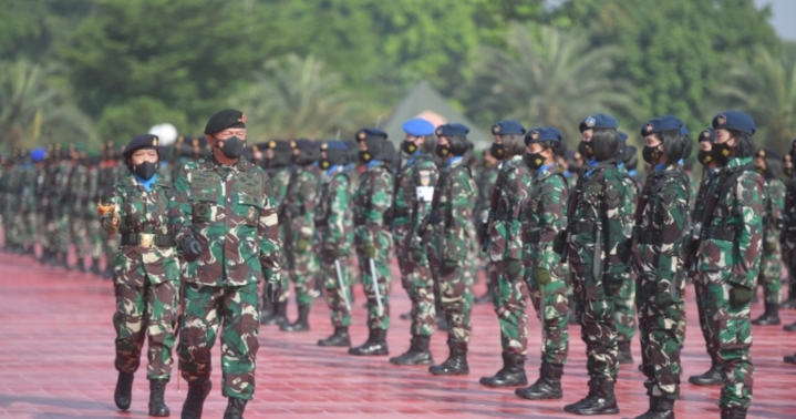 Wakil Kepala Staf Angkatan Darat Hadiri Apel Bersama Wanita TNI