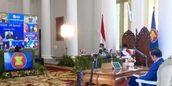 Presiden Joko Widodo Sampaikan Tiga Pandangan Pada KTT ASEAN Terkait Isu Perubahan Iklim