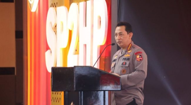 Launching SP2HP Online, Kapolri: Semoga Tidak Ada Lagi Sumbatan Komunikasi