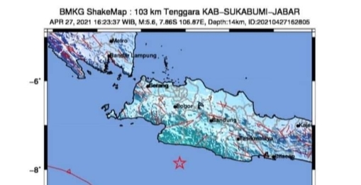 Gempa 5,6 di Selatan Jawa Terasa Sampai ke Depok, Warga Merasa Ketakutan