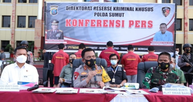 Pangdam I/BB Apresiasi Kapolda Sumut, Telah Ungkap Kasus Alat Rapid Test Antingen Bekas di Kualanamu