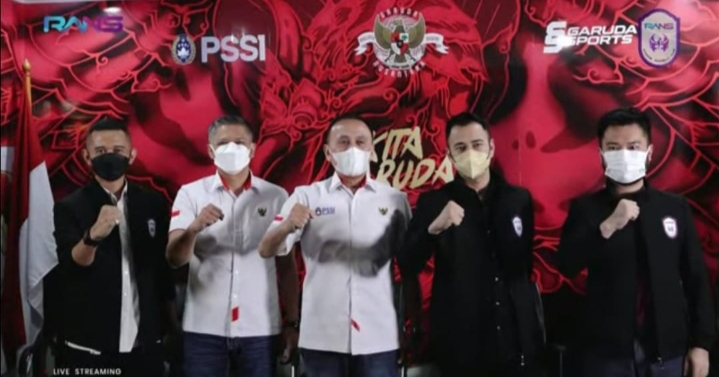 Ketum PSSI Sambut Kedatangan Rans Cilegon FC