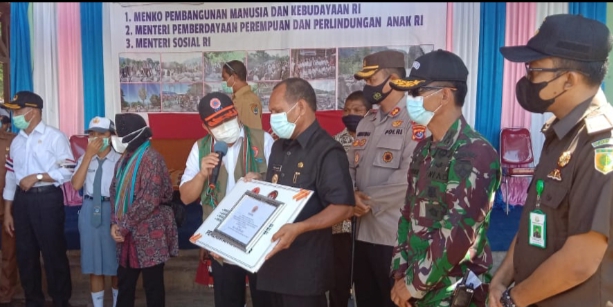 Mensos RI, dan Menko PMK Kunjungi Pulau Pantar, Kabupaten Alor