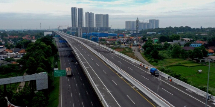 Untuk Dukung Pengendalian Transportasi Jalan Tol, Mulai 6 Mei 2021 Pukul 00.00 WIB, Jalan Layang MBZ Ditutup Sementara