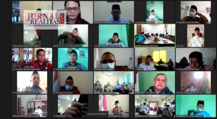 Intensifkan Sosialisasi Panduan Ibadah, Kemenag Gelar Rakor Kanwil dan Kankemenag Kab/Kota