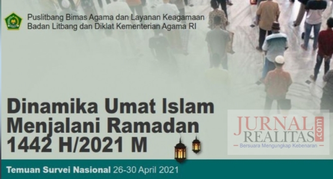 Survey Litbang Kemenag, Mayoritas Umat, Patuhi S.E Panduan Ibadah Ramadhan