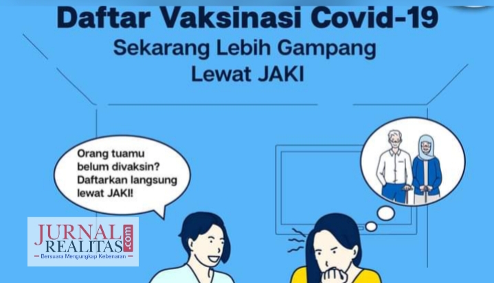 Daftar Vaksinasi Covid-19 Lebih Gampang Lewat JAKI, Bagi Orang Tua Belum Dapat Vaksin, Ayo Daftar