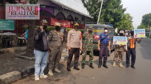 Tiga Pilar Tambora Lakukan Ops Yustisi, Terjaring 37 Pelanggar Prokes