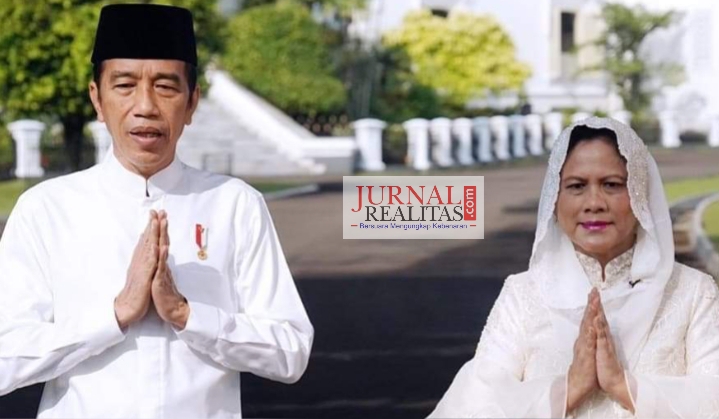 Presiden Jokowi dan Ibu Negara Sampaikan Ucapan Hari Raya Idulfitri 1442 H