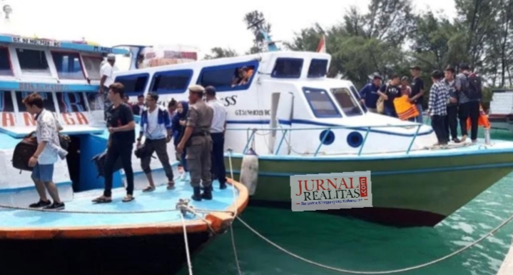 Kapal Angkut Penumpang Dari Muara Angke Dilarang Membawa Wisatawan ke Pulau Seribu