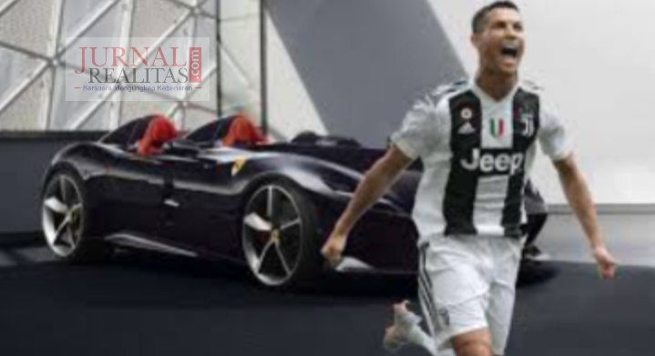 Cristian Ronaldo Menambah Koleksi Mobilnya, Supercar Ferrari Monza SP2