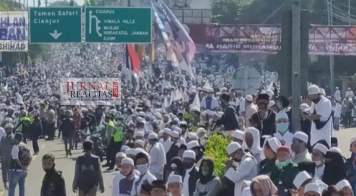 Majelis Hakim PN Jaktim Jatuhkan Vonis Kepada HRS Atas Kasus Kerumunan di Kawasan Megamendung, Bogor