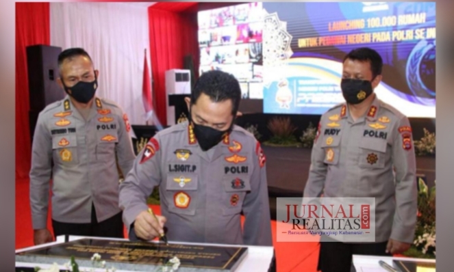 Kapolri Resmikan Gedung Presisi Polresta Tangerang dan 100 Ribu Rumah Untuk Personel