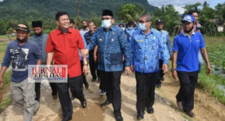 Tutup Padat Karya 2021 Kuranji, Wako Hendri Septa Resmikan Jl. Kaum Suku Jambak