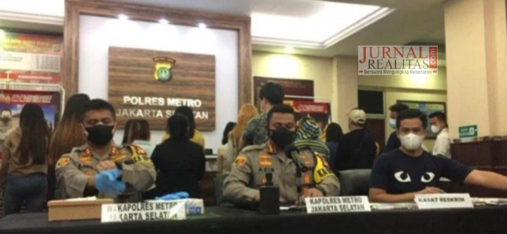 Polres Metro Jaksel Gerebek Sebuah Hotel Yang Lakukan Layanan Pijat SPA di Masa PPKM Darurat