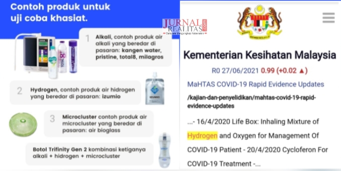 Botol Hidrogen Alkali Inhaler Trifinity Gen2 Bantu Perkuat Imun Daya Tahan Tubuh