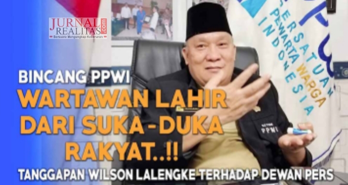 Wilson Lalengke: Wartawan Lahir dari Suka-Dukanya Rakyat