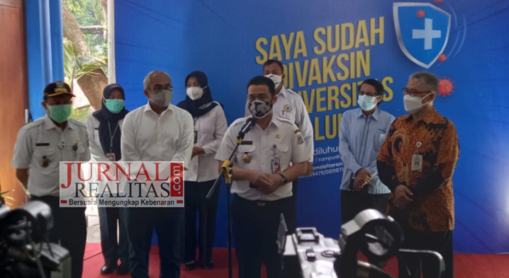 Wakil Gubernur DKI Jakarta Pantau Sentra Vaksin di Universitas Budi Luhur