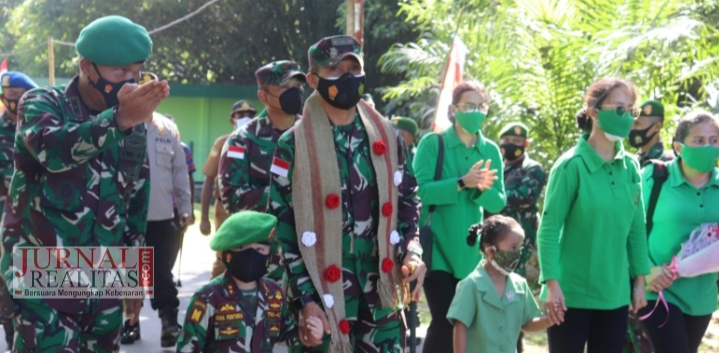 Pangdam XVII/Cendrawasih Laksanakan Kunker ke Kodim 1712/Sarmi, dan Tutup TMMD ke 111 Papua