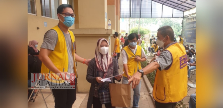 Lions Club District 307-A1 Gelar Vaksinasi Gratis Di Mall Taman Palem