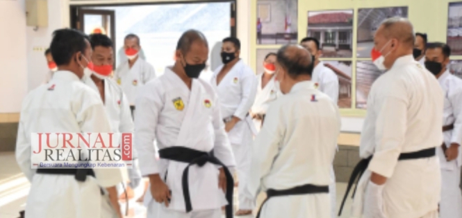 Pangdam Jaya Resmikan Honbu Dojo INKAI, dan Terima Penganugerahan Sabuk Hitam DAN 3