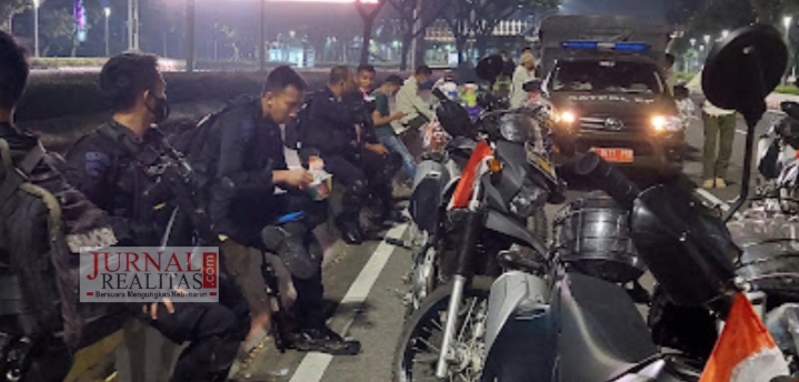 Tiga Pilar Laksanakan Giat Pembatasan Lintas di Jakarta