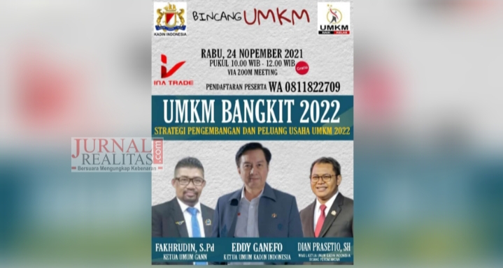 Kadin Indonesia Optimis UMKM Bangkit 2022 Melalui Pengembangan Dan Peluang Usaha