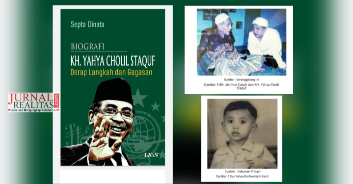 Septa Dinata Tulis Buku Biografi KH. Yahya Cholil Staquf, Derap Langkah dan Gagasan