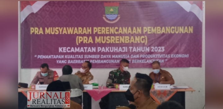 Kecamatan Pakuhaji Selenggarakan Pra- Musrembang Tahun 2023