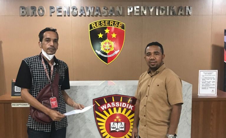 Martin and Partners Sebagai Tim Pengacara dari Pelapor Dominikus Yohanis Nahak Datang Ke Bareskrim Mabes Polri