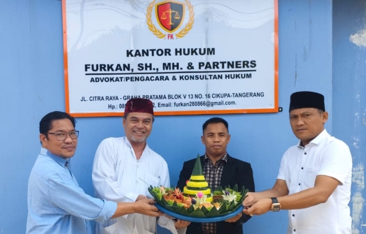 Launching Kantor Hukum Furkan, SH, MH & Partner dan LBH Nusantara Global, Siap Dampingi Perkara Hukum Masyarakat Kecil