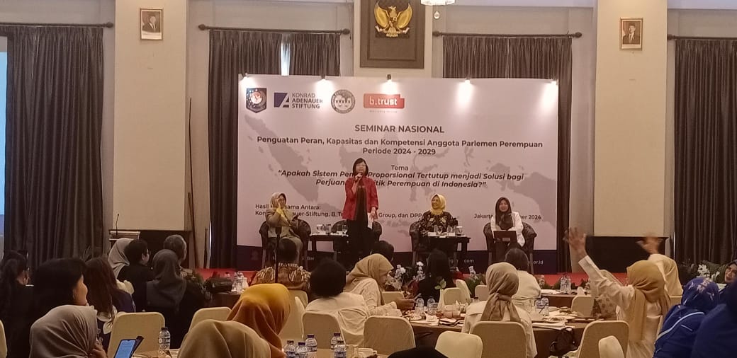 Kader Perempuan Berbagai Parpol Antusias Ikuti Semnas Sistem Pemilu Proporsional Tertutup, Solusi untuk Politik Perempuan