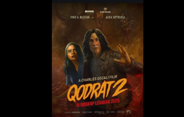 MAGMA Entertainment dan Rapi Films Rilis Poster Vintage Qodrat 2: Ustadz Qodrat Kembali dengan Perjuangan yang Lebih Besar!